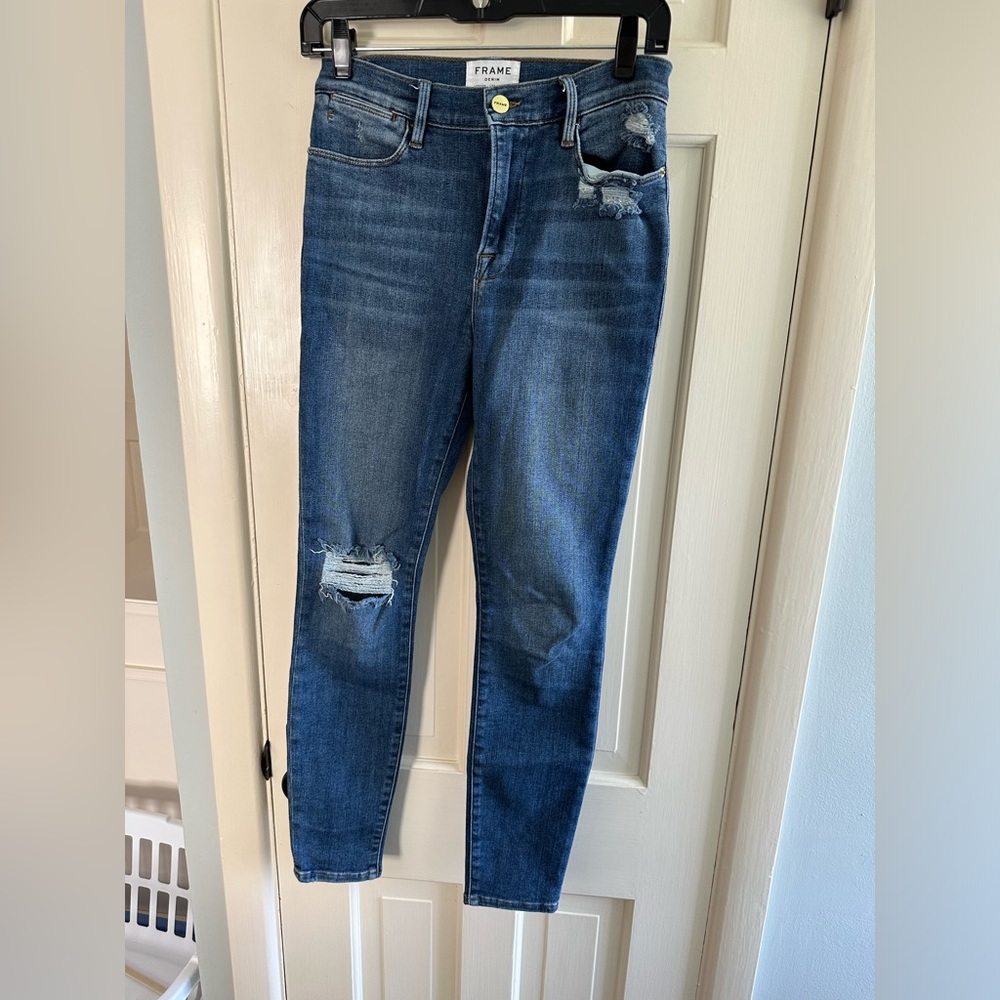Frame Denim Le High Skinny Jeans